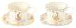 Preview: Easy Life TJOL3358 - TRES JOLIE Tasse, 2er SET, mit Untertasse