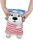 Preview: NICI 62291 -  Cosidoo Kuscheltier Hund mit Wendefunktion, 30 x 20 cm