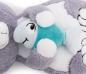 Preview: NICI 62166 - Kuscheltier Katze grau & Fisch, 40 x 20 cm