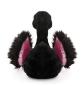Preview: NICI 48269 - Love Schwan schwarz, 35 cm