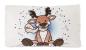 Preview: NICI 48332 - Kissen Rentier Jonte, 43 x 25 cm