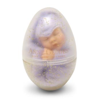 Preview: ANNE GEDDES Baby Puppe Häschen lila im Glitzerei -23cm-