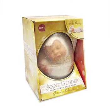 ANNE GEDDES Baby Puppe Häschen Snow im Glitzerei -23 cm-