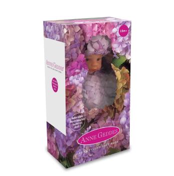 ANNE GEDDES Baby Puppe Hortensie helles lila -23cm-