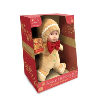 ANNE GEDDES Baby Puppe Lebkuchenmann -23cm-