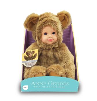 ANNE GEDDES Baby Puppe Peek-A-Boo Bear -groß-