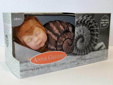 Preview: ANNE GEDDES Baby Puppe Schnecke Braun -23 cm-