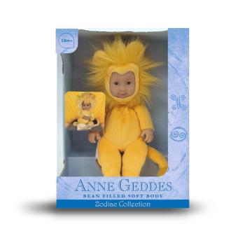 ANNE GEDDES Baby Puppe Sternzeichen Löwe -23cm-