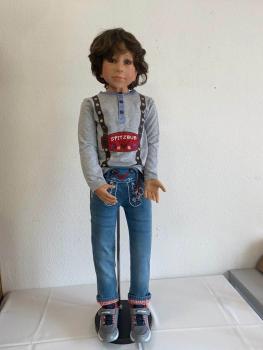 Preview: Julis - braun - von Monika Levenig - 122 cm