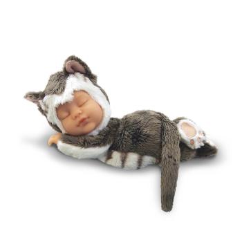 Preview: ANNE GEDDES Baby Puppe Kätzchen im Glitzerei -23cm-