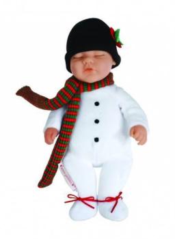 ANNE GEDDES Baby Puppe Schneemann