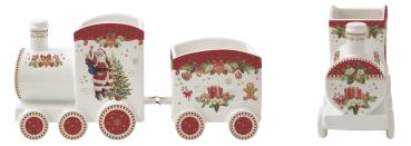 Easy Life CHME1098 - Christmas Memories Weihnachtszug -25 x 8 x 21 cm-