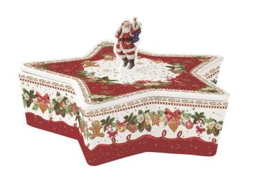Easy Life CHME1239 - Christmas Memories Keksdose "Sternform", -16 x 10,5 cm-