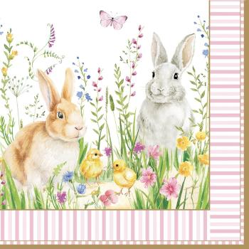 Easy Life EAST0414 - Happy Easter Servietten, 33 x 33 cm (1 Pack - 20 Stk.)