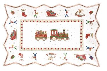 Easy Life EXPR1004 - Polar Express Teller rechteckig, -35 x 23 cm-