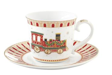 Easy Life EXPR1106 - Polar Express Teetasse m. Untertasse, -200 ml-