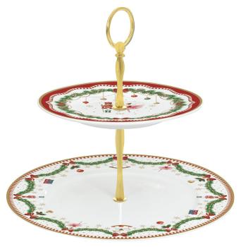 Easy Life MNOE1105 - "Magie de Noel" Etagére in Geschenkverp., dm:19 cm / 27 cm