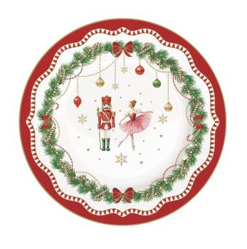 Easy Life MNOE944 - "Magie de Noel" Teller klein in Geschenkver., 19 cm