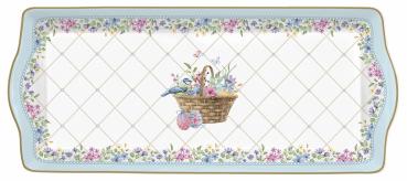 Easy Life SPBL1109 - Spring Bloom Teller, rechteckig, 35 x 15 cm