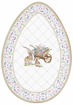 Easy Life SPBL2096 - Spring Bloom Teller, 30 x 21 cm, oval