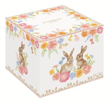 Preview: Easy Life TJOL3368 - TRES JOLIE Butterdose mit Untertasse, 16 cm