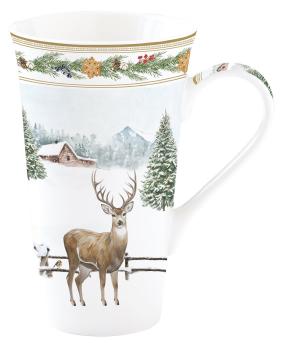 Easy Life WHIF1462 -"White Forest" Jumbobecher in Geschenkverp., 600 ml