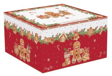 Preview: EasyLife FANG1454 - Fancy Gingerbread Jumbotasse mit Untertasse, -400 ml-