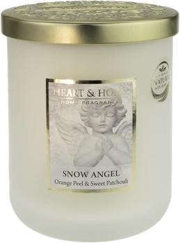 Heart & Home 28468 - Duftkerze im Glas "Snow Angel", -320 gr-