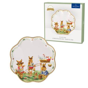 Villeroy & Boch 2651 - Annual Easter Edition Jahresteller 2026, 23,5 x 23,5 x 3