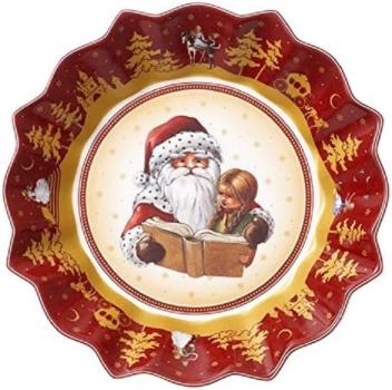 Villeroy & Boch 3784 - Toy´s Fantasy Schale - "Santa erzählt", 24,5 cm