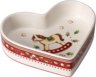 Villeroy & Boch 3870 - Winter Bakery Decoration "Herz/Pferd", ‎12 x 10 x 3 cm