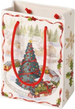 Villeroy & Boch 5086 - Toy's Fantasy kleine Vase/ Geschenktüte " North Pole "