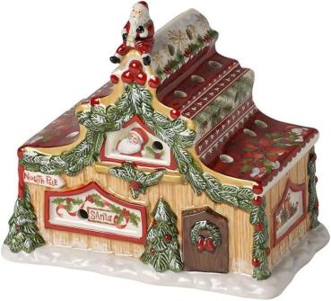 Villeroy & Boch 6529 - North Pole Express Windlicht "Haus von Santa"