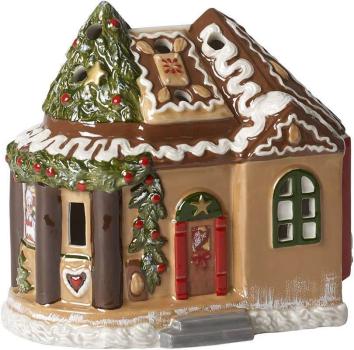 Villeroy & Boch 6538-0 - Lebkuchenhaus Figur, Porzellan