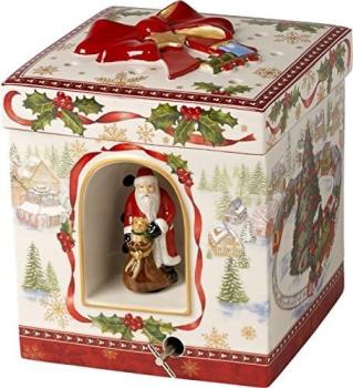 Villeroy & Boch 6613 - Christmas Toys Geschenkpaket - Spieluhr, 20,6 x 19,6 x 28
