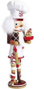 Kurt Adler HA0495- Nussknacker - Chefkoch, Größe 15,5" (40 cm)