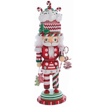 Kurt Adler HA0588 - Nussknacker Candy and Cake Hut, Größe 46 cm(Tortenhut)