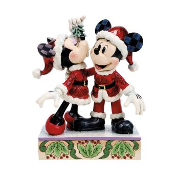 Enesco Disneyfigur - Mickey und Minnie Mistelzweig - 6018709