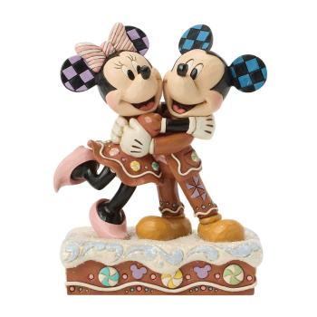 Enesco Disneyfigur - Mickey and Minnie Gingerbread - 6018705