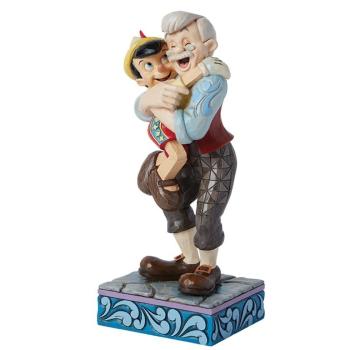 Preview: Enesco Dekofigur Gepetto- und Pinocchio - 6015019