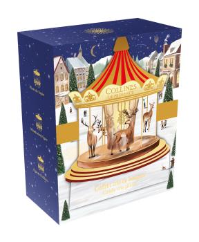 Preview: COLLINES DE PROVENCE C4691NOEL - Geschenke SET -  3 Duftkerzen (75 gr)