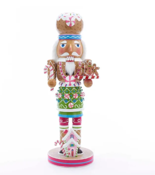 Kurt Adler C5882 - Gingerbread Nussknacker Größe 16" (41 cm)