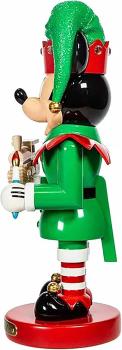 Preview: Kurt S. Adler DN6221L - Nussknacker Disney "Mickey der Elf", 25 cm/10"
