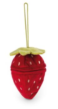 Preview: NICI 49434 - Kuscheltier Ameise Enzi, 13 cm mit Loop in Erdbeere - Kopie
