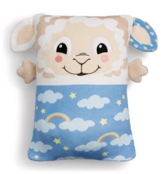 NICI 62292 -  Cosidoo Kuscheltier Schaf mit Wendefunktion, 30 x 20 cm
