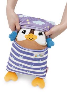 Preview: NICI 62295 -  Cosidoo Kuscheltier Eule mit Wendefunktion, 30 x 20 cm