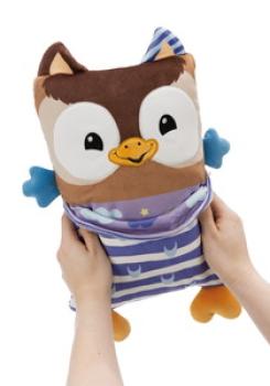 Preview: NICI 62295 -  Cosidoo Kuscheltier Eule mit Wendefunktion, 30 x 20 cm