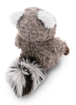 Preview: NICI 61280 - Kuscheltier Waschbär Lenno, 20 cm