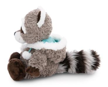 Preview: NICI 61284 - Kuscheltier Waschbär Lenno, 25 cm mit Kapuze