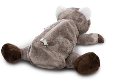 Preview: NICI 61317 - Mäppchen Waschbär Lenno, 25 x 8 x 9 cm